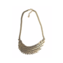Gold Spike Necklace -foreve...