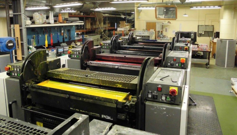Used Komori Printing Machin...