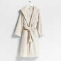 View Plush Faux Fur Calm Beige Bath Robe - image 1 of 7