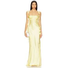 NBD Inaya Gown in Butter Yellow | REVOLVE