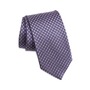 Brioni Geometric Silk Tie, Main, color, Purple