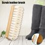 Suede Rubber Brush Shoes Br...