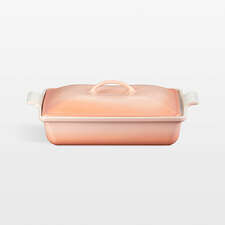 View Le Creuset ® Heritage Covered Rectangular Peche Baking Dish - image 1 of 9