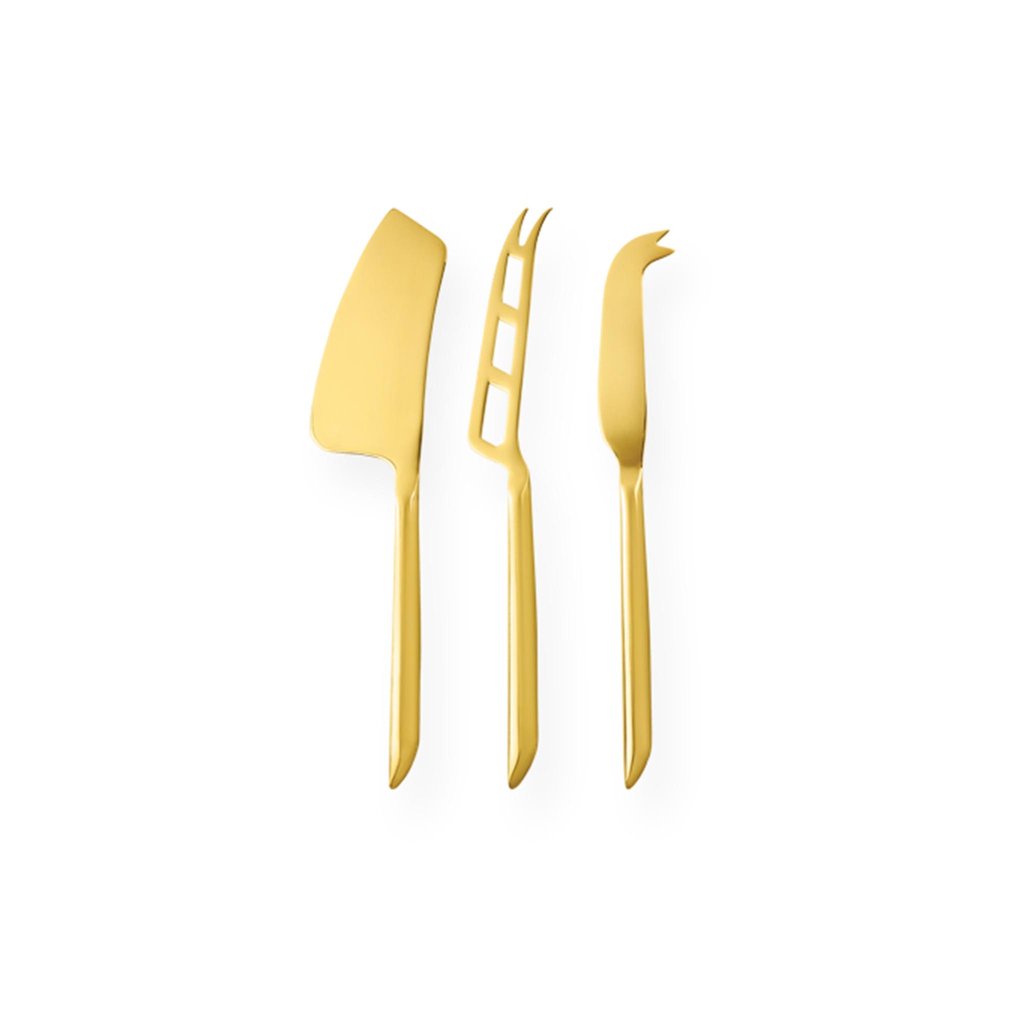 Gold Plated Knife Set