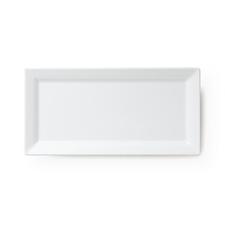 Diamond White Melamine Serving Platter - Rectangle