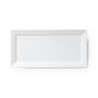 Diamond White Melamine Serving Platter - Rectangle