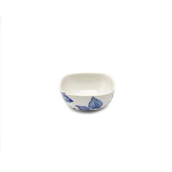 Blue & White Stoneware Squa...