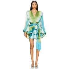 Bronx and Banco Bedouin Coastal Mini Dress in Blue Multi | REVOLVE