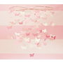 Pink Paper Butterfly Mobile | Pottery Barn Kids