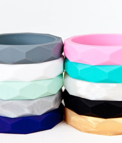 Geometric Silicone Teething...