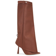 GIA BORGHINI Florence Boot in Brown | REVOLVE