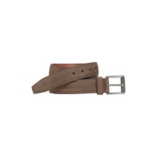 Johnston &amp; Murphy Oiled Leather Belt, Main, color, Brown