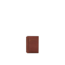 Brunello Cucinelli Calfskin card case, Main, color, Copper