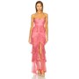 MAJORELLE Zelda Fitz Gown in Passionfruit Pink | REVOLVE