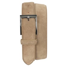 TO BOOT NEW YORK Suede Belt, Main, color, Taupe