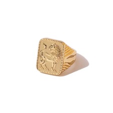 MIRANDA FRYE Men's Judah Ring, Main, color, Gold
