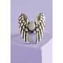Labradorite Angel Wings Ring Full View