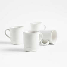 View Le Creuset ® 14-oz. White Mugs, Set of 4 - image 1 of 8