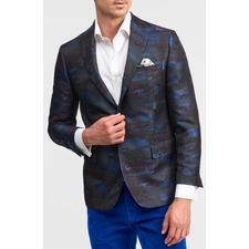 Beardall Camo Sport Coat, Main, color, Blue Multi
