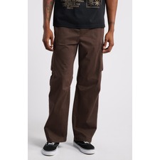 Brody Wide Leg Drawstring Cargo Pants, Main, color, Brown