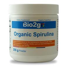 Bio2go™ USDA Certified Organic Spirulina Powder (250 g) At Bio2gohealth.com