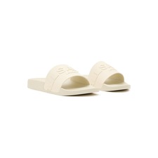 AllSaints Biggy Slide Sandal, Main, color, Chalk White