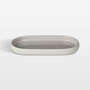View Blomus SONO Ceramic Moonbeam Cream Oval Bathroom Tray - image 1 of 2