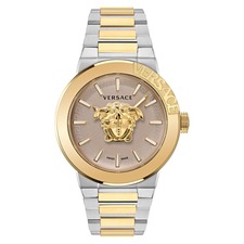 Versace Medusa Infinite Bracelet Watch, 47mm, Main, color, Two Tone