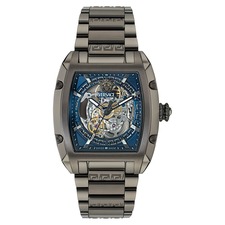 Versace Dominus Bracelet Watch, 42mm, Main, color, Ip Gunmetal
