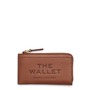 Marc Jacobs The Top Zip Multi Leather Wallet, Main, color, Argan Oil