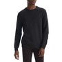 Theory Honeycomb Merino Wool Crewneck Sweater, Main, color, Mink Melange - 07Q