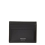 FERRAGAMO Classic Leather Card Case, Main, color, Nero