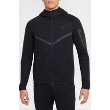 Nike Tech Windrunner Zip Hoodie, Main, color, Black/ Black