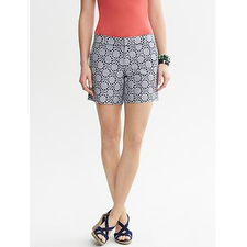 Lace Jacquard Short | Banana Republic