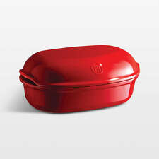 View Emile Henry Red Artisan Loaf Baker - image 1 of 2