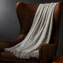 View Weldon 70"x40" Taupe Throw - image 1 of 10