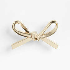 View Gold Bow Metal Knob - image 1 of 13