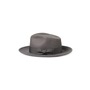 Brixton Swindle Wool Fedora, Main, color, Grey/ Grey