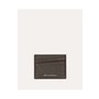Want Les Essentiels Branson Pebble-Grained Leather Cardholder, Main, color, Dark Brown