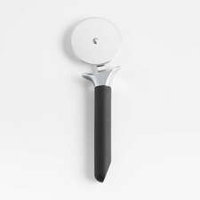 View Crate &amp; Barrel Black Soft-Touch Pizza Wheel - image 1 of 6