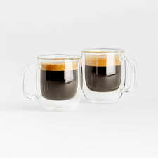 View Zwilling Sorrento Plus 2.5-oz. Espresso Glass Mugs, Set of 2 - image 1 of 4