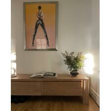 Terra Natural White Oak Wood Wall-Mounted Storage - image 6 of 8