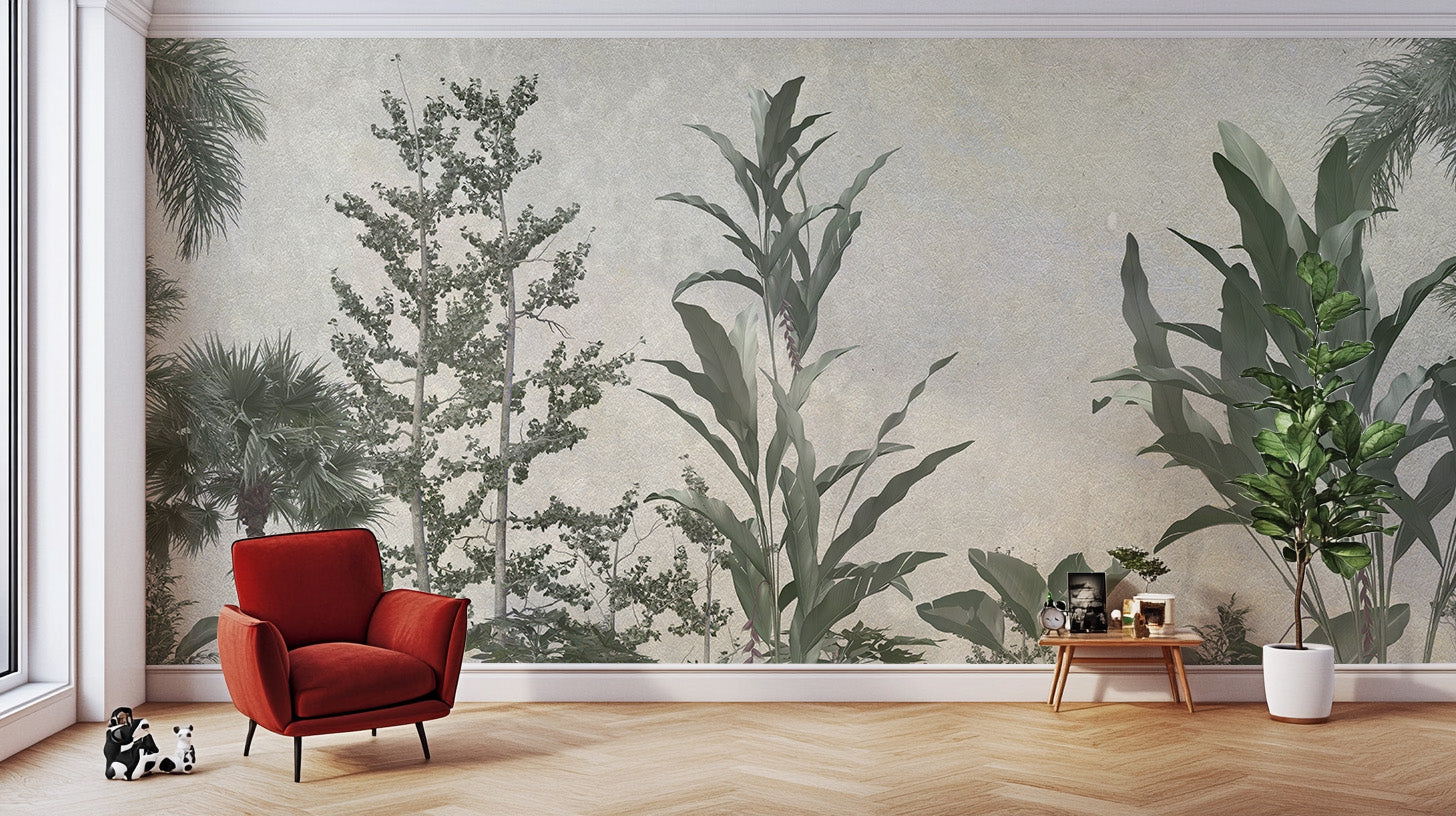 Lush Greenery Wallpaper Mural