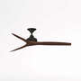 View Fanimation Spitfire 60 Dark Bronze/Whiskey Wood Indoor/Outdoor Ceiling Fan - image 1 of 1