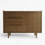 View Tate Walnut 3-Drawer Chest - image 1 of 10