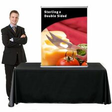 Buy The Sterling 2 Tabletop Banner Stand | Banner Stand Pros