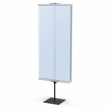 Get Double The Exposure At Half The Cost | Promo Banner Stand Double