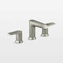 View Kohler ® Hint ® Widespread Brushed Nickel Bathroom Sink Faucet - image 1 of 2