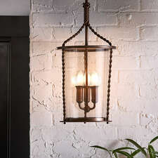 View Norbury Metal Indoor/Outdoor Pendant Light by Jake Arnold - image 1 of 8