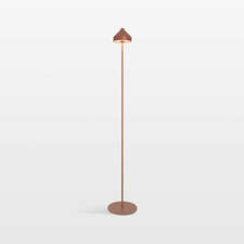 View Amelie Pro Metal Floor Lamp Terracotta 47" by Zafferano America - image 1 of 2